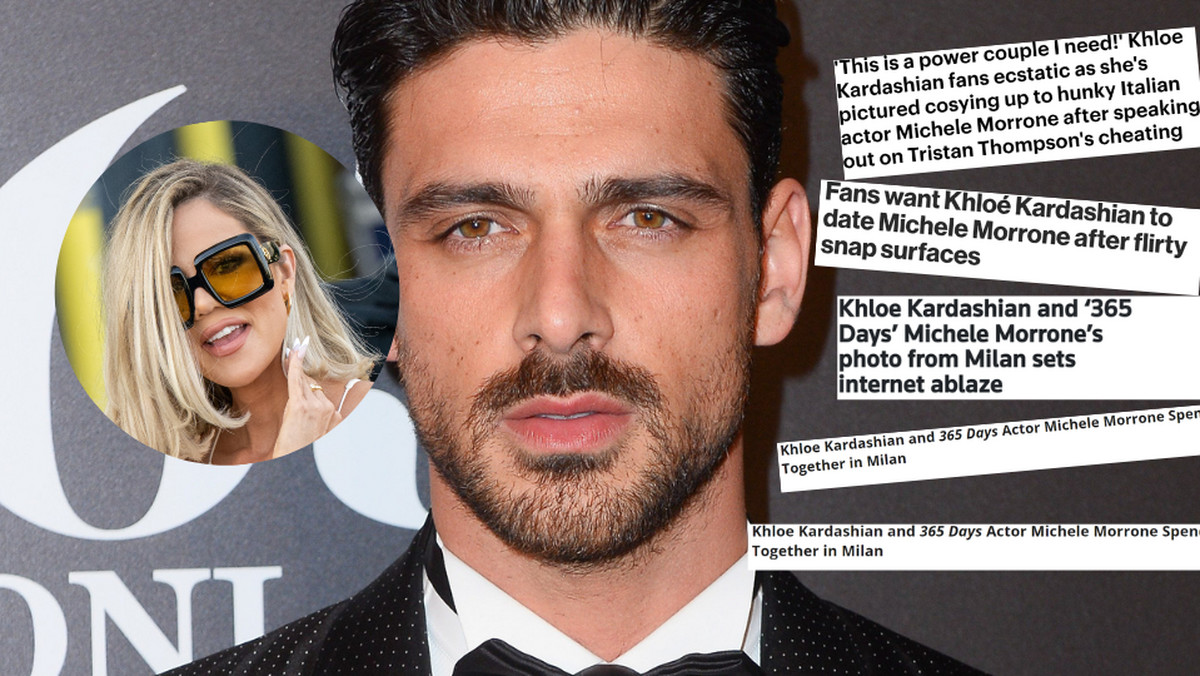 Khloe Kardashian i Michele Morrone mają romans? O ich relacji jest głośno! 
