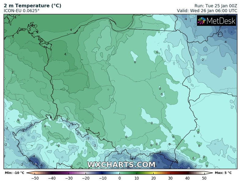 Noc zapowiada się dość ciepło