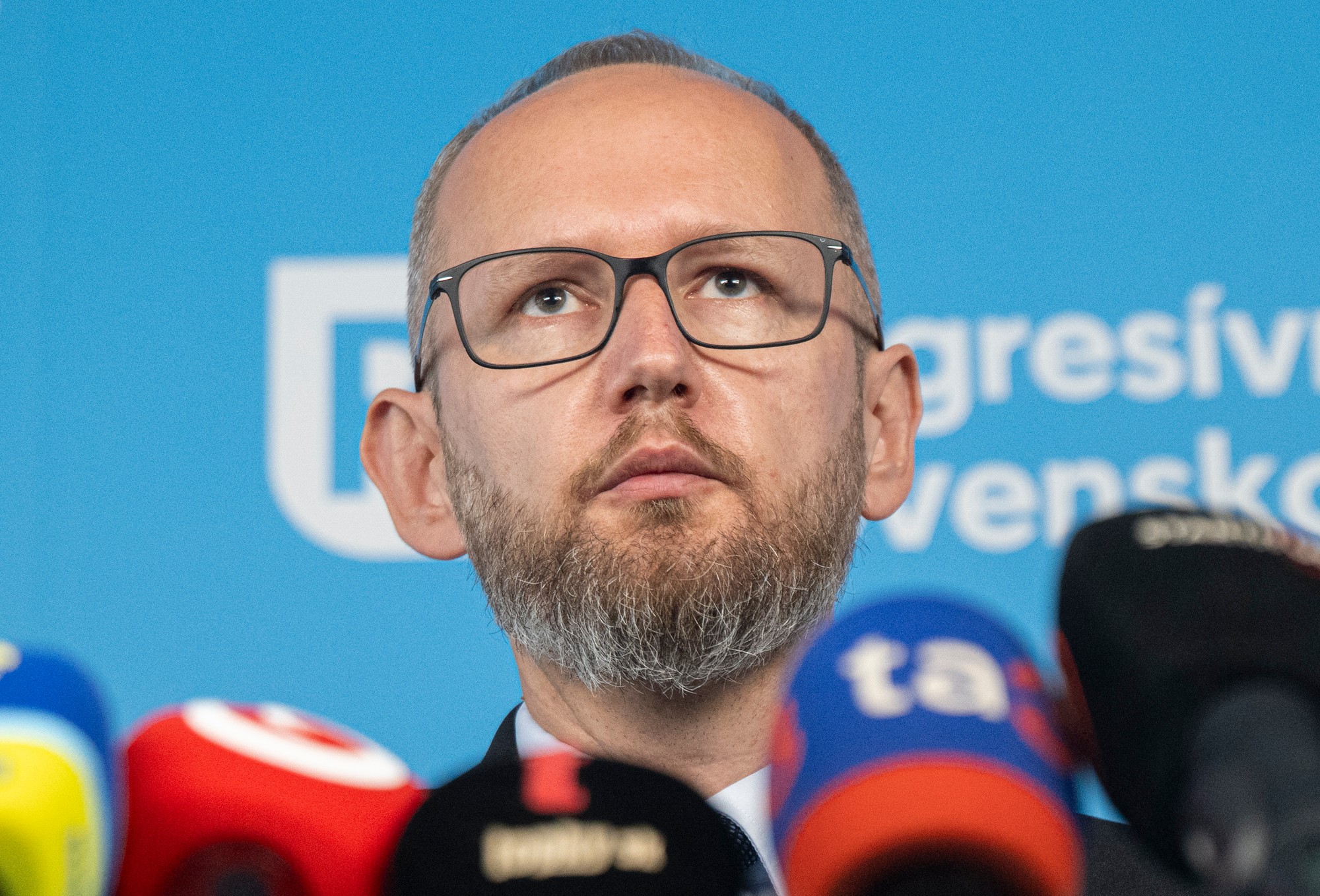 Peter Bátor počas tlačovej konferencie PS 4. septembra 2024 v Bratislave.