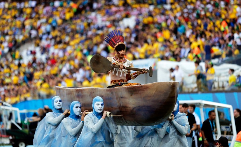 Ceremonia otwarcia mundialu w Brazylii