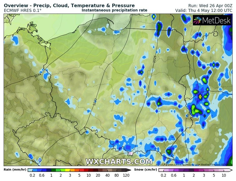 Chłodniejszej pogodzie towarzyszyć ma przeplatanka słońca z chmurami oraz przelotnymi opadami deszczu. W górach poprószy śnieg