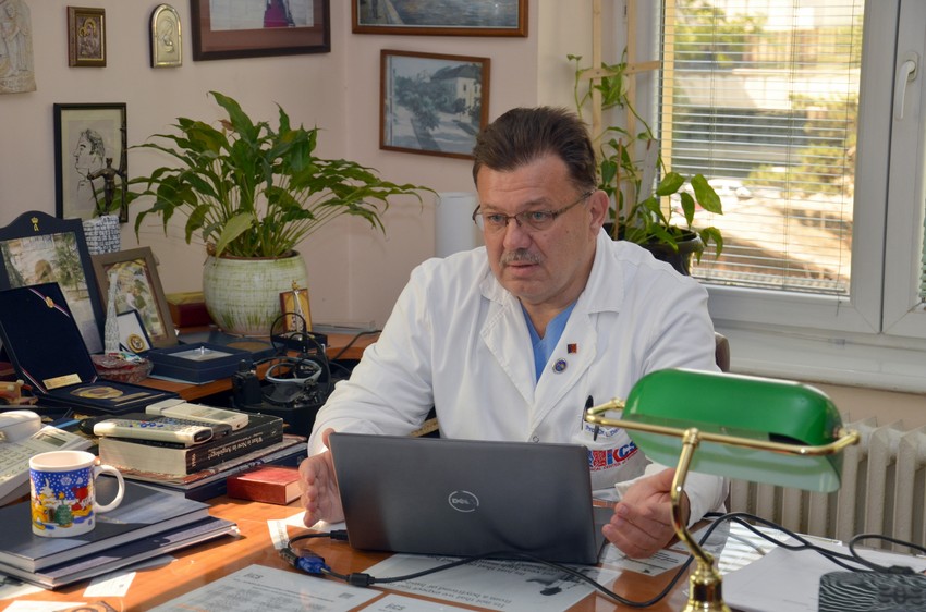 Dr Lazar Davidović, direktor klinike