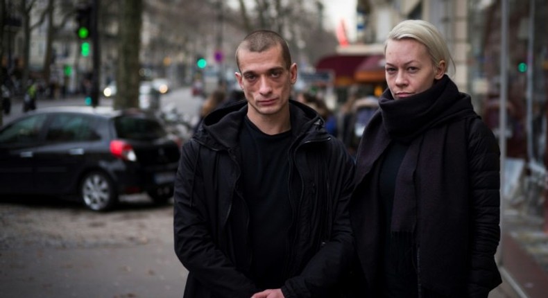 Russian artist Piotr Pavlensky is best known for nailing his scrotum to Red Square