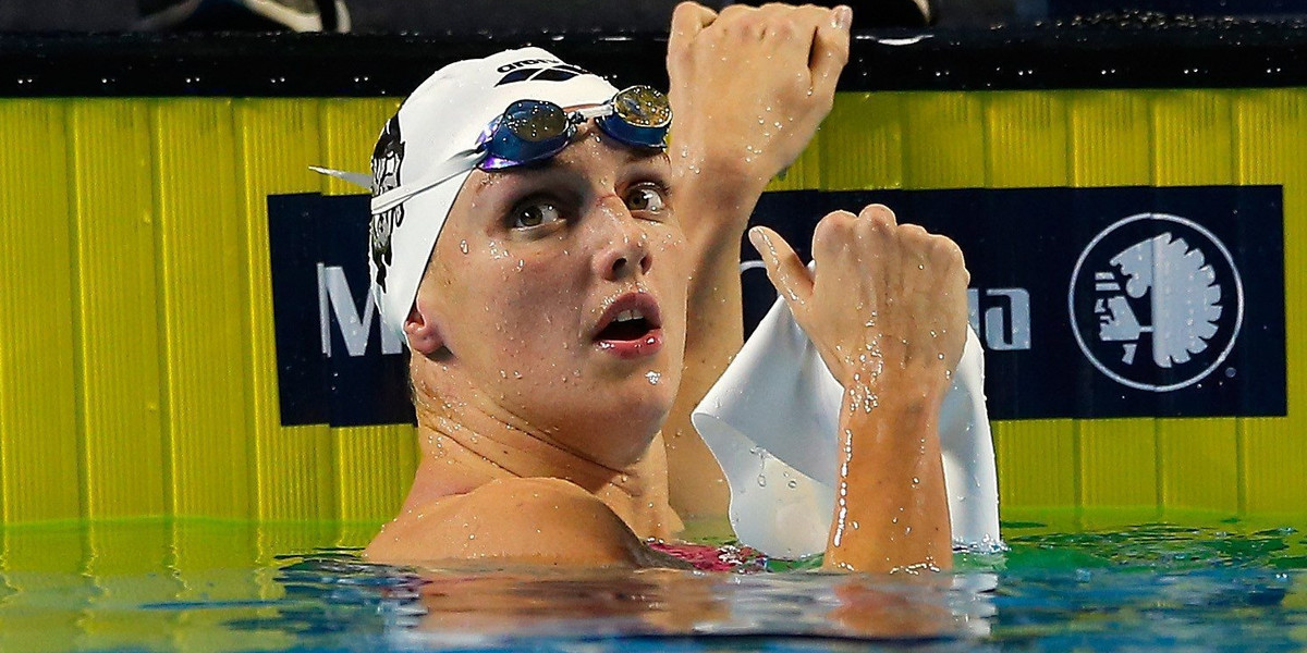Szokujące zachowanie pływackiej mistrzyni Katinki Hosszu