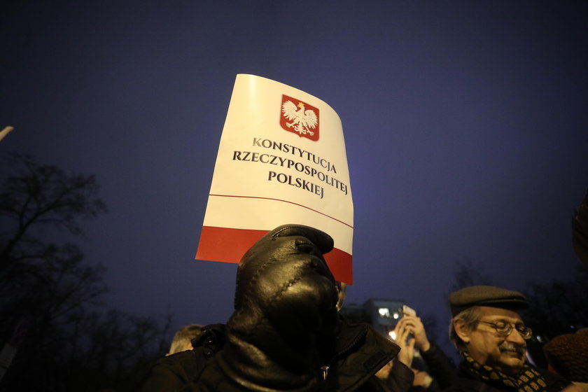Protesty w obronie sędziów w całej Polsce