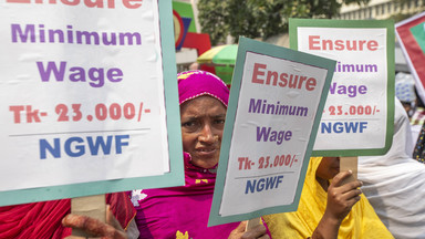 Protesty w Bangladeszu. Pensje pracowników szwalni zostaną podniesione