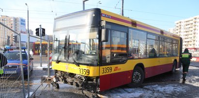 Groźny wypadek autobusu