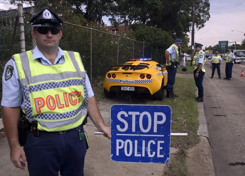 Lotus Exige dla australijskiej policji
