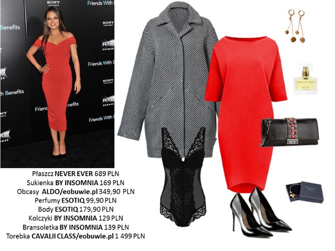 STYLIZACJE inspirowane zestawmi Mili Kunis