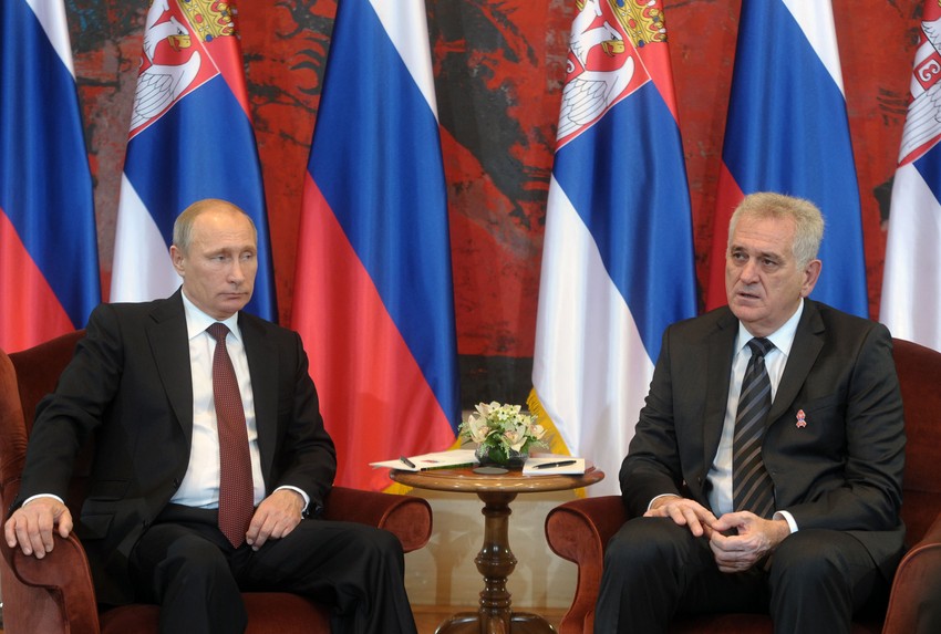 Vladimir Putin i Tomislav Nikolić