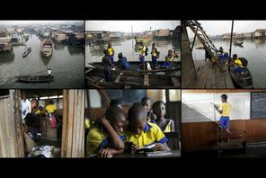 Pływająca szkoła w NIgerii