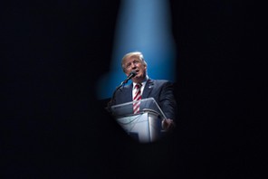 Republican Presidential Candidate Donald Trump Addresses The Marcellus Shale Coalition Conference