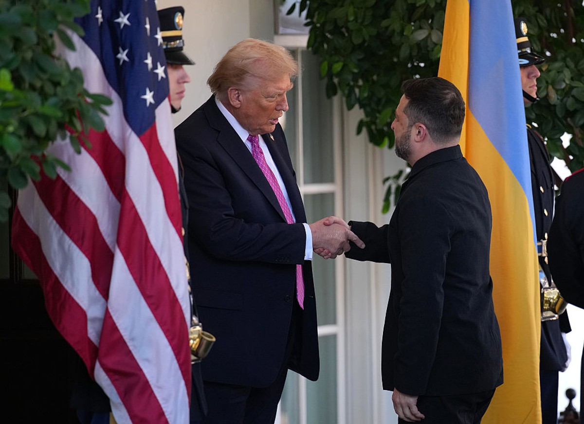 Wołodymyr Zełenski w Białym Domu. Donald Trump: teraz trzeba to zrobić