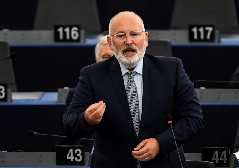 Frans Timmermans w PE