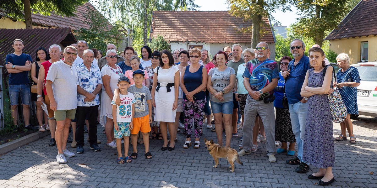 Mieszkańcy osiedla Ziołowa mają dość życia w zawieszeniu. Chcą konkretnych decyzji urzędników