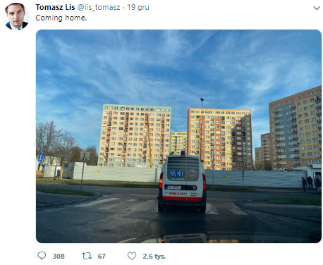 Tomasz Lis na Twitterze