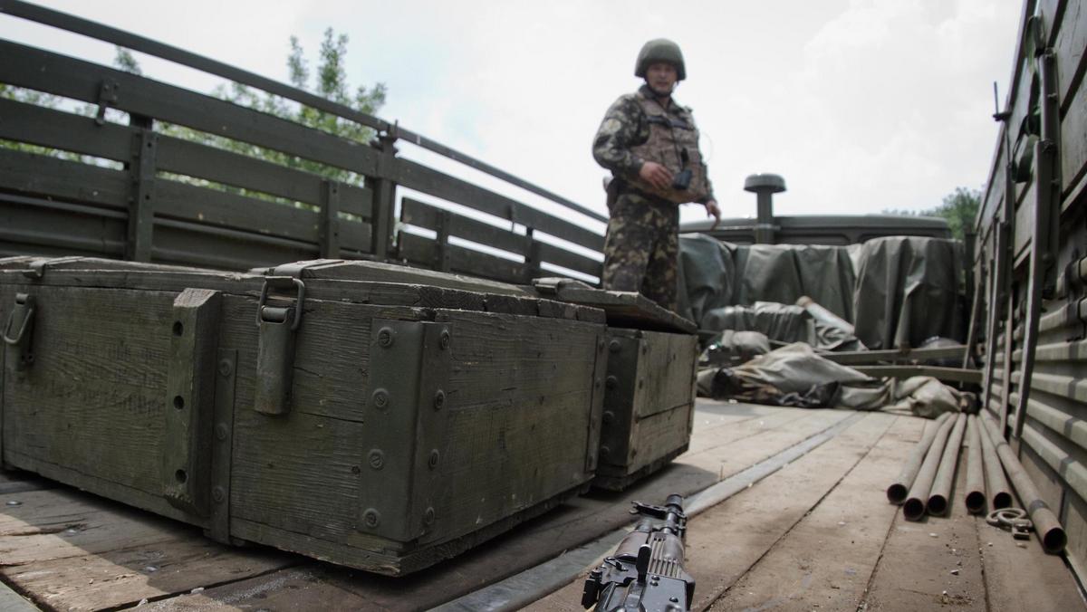 Ukraina Rosja wojsko armia żołnierz broń Euromajdan Donbas Donieck