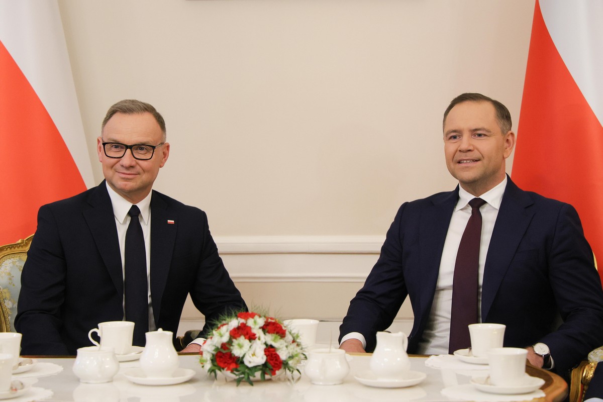 Andrzej Duda rozmawiał o Karolu Nawrockim z Donaldem Trumpem
