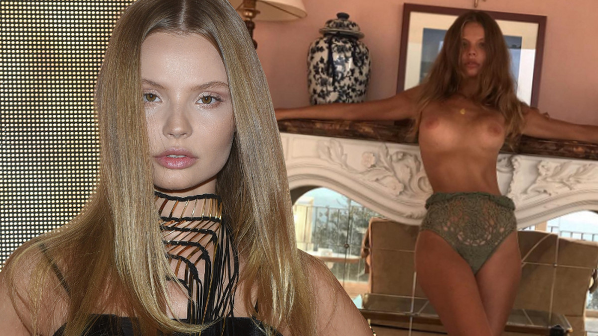 Magdalena Frąckowiak pokazała się topless na Instagramie. Wzięta polska modelka odsłoniła piersi w artystycznej sesji. Jak wypadła?