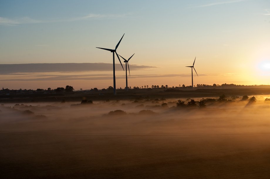 Farma wiatrowa Puck należąca do Polenergii