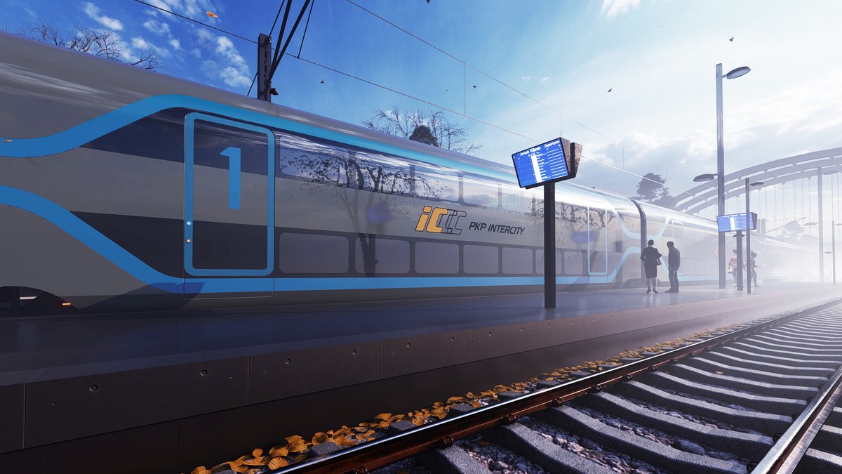 Piętrowe elektryki dla PKP Intercity [WIZUALIZACJA]. Źródło: PKP Intercity