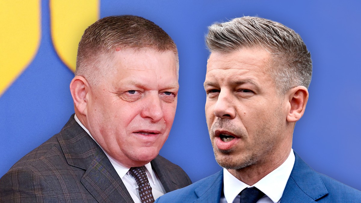 Robert Fico i Peter Mađar