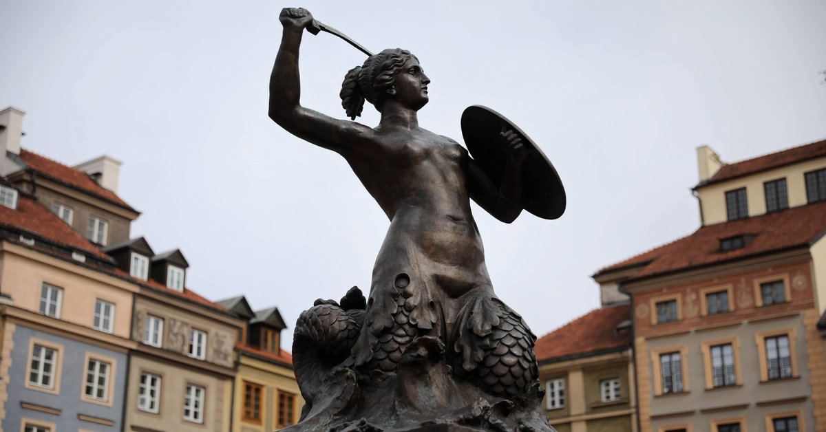 Czy syrenka warszawska jest mężczyzną? Tajemnice symbolu stolicy - Warszawa