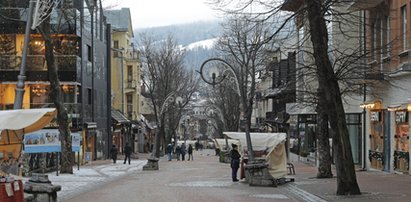 Smutne święta w Zakopanem. Na Krupówkach pustki