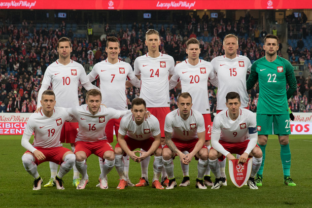 Reprezentacja Polski przed meczem z Serbią 23 marca 2016