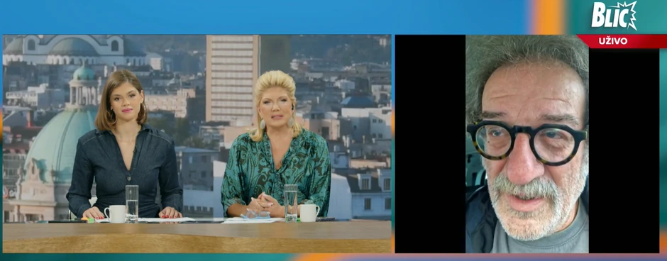 Boda Ninković u emisiji "Blic dan"