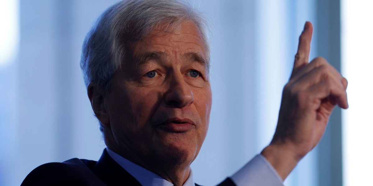 Jamie Dimon, prezes banku inwestycyjnego JPMorgan Chase & Co.