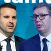Aleksandar Vučić i Milojko Spajić
