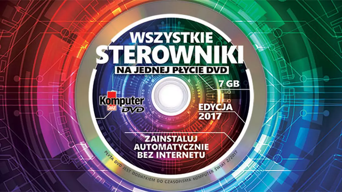 Wszystkie sterowniki na jednej płycie. Edycja 2017