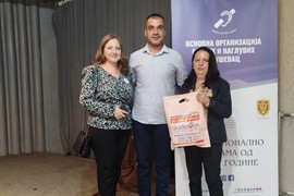 Za kraj akcije "Čuti i razumeti" poklonjen aparat u Kruševcu
