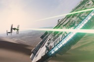 Kadr z filmu Star Wars - The Force Awakens 