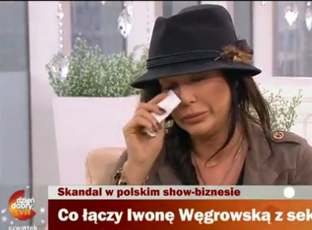 Iwona Węgrowska z programie 'Dzień Dobry TVN'