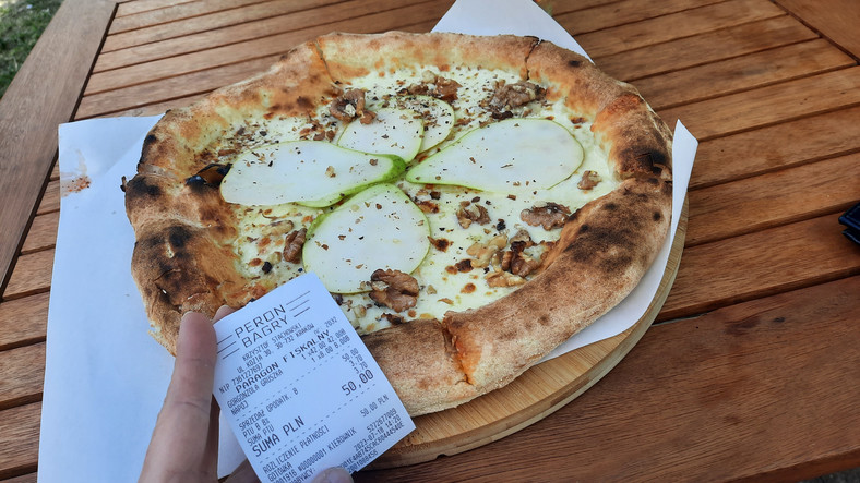 Pizza na Bagrach kosztowała mnie 42 zł