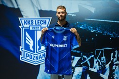 Miha Blazic w Lechu Poznań. To drugi transfer 'Kolejorza'