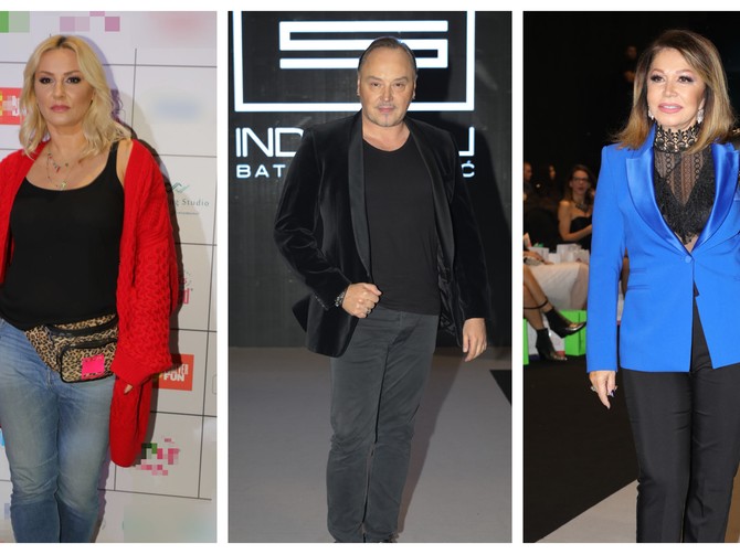 Goca Tržan, Nenad Knežević Knez i Neda Ukraden na zataranju "Fashion selection-a"