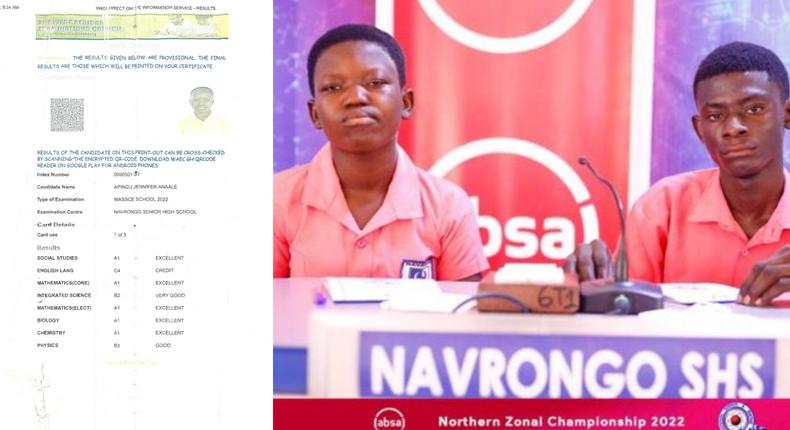 Brilliant female SHS graduate who participated in NSMQ now sells alcohol in drinking spot