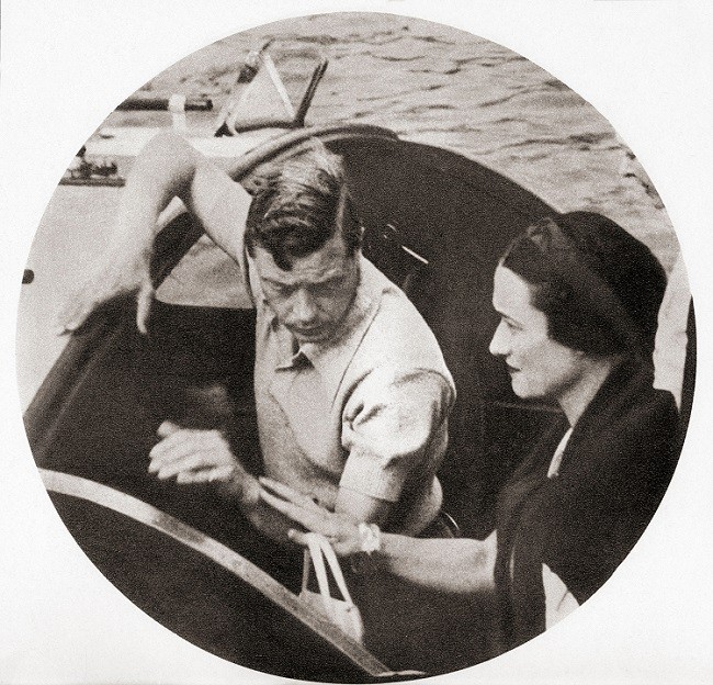 Edward VIII i Wallis Simpson podczas rejsu po Morzu Śródziemnym, 1936 r.