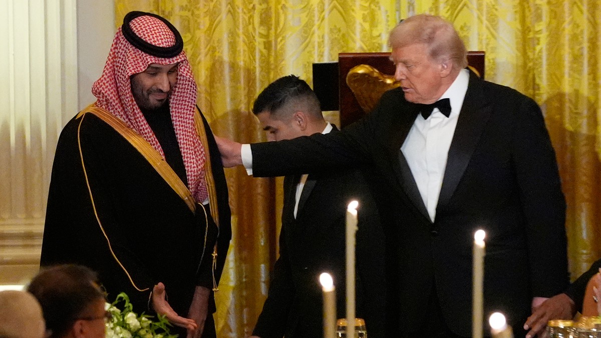 Mohammed bin Salman i Donald Trump