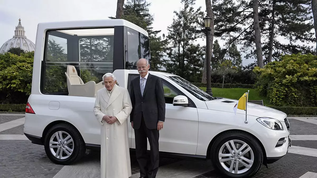 Mercedes-Benz klasa M dla papieża Benedykta XVI