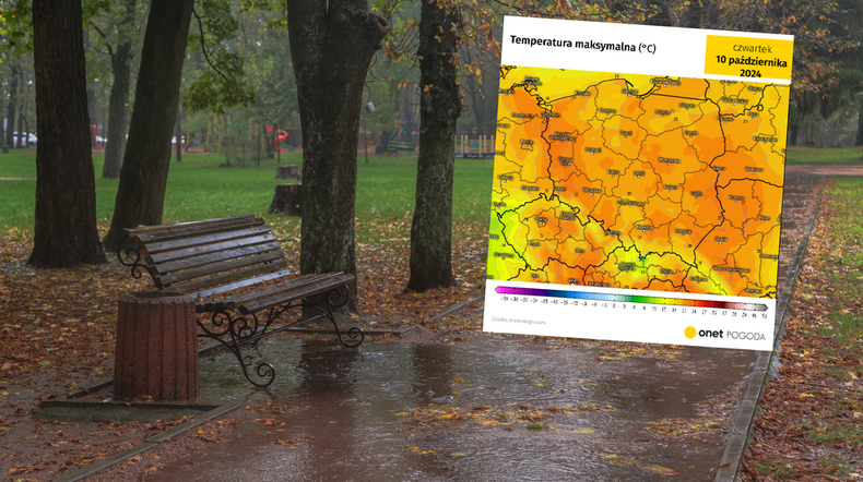 Atlantyckie niże namieszają w pogodzie. Przed nami dynamiczny tydzień (screen: meteologix.com)