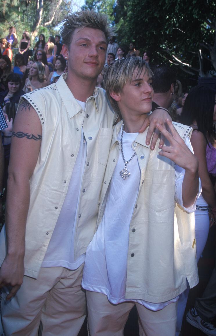 Aaron Carter és Nick Carter / Fotó: Northfoto