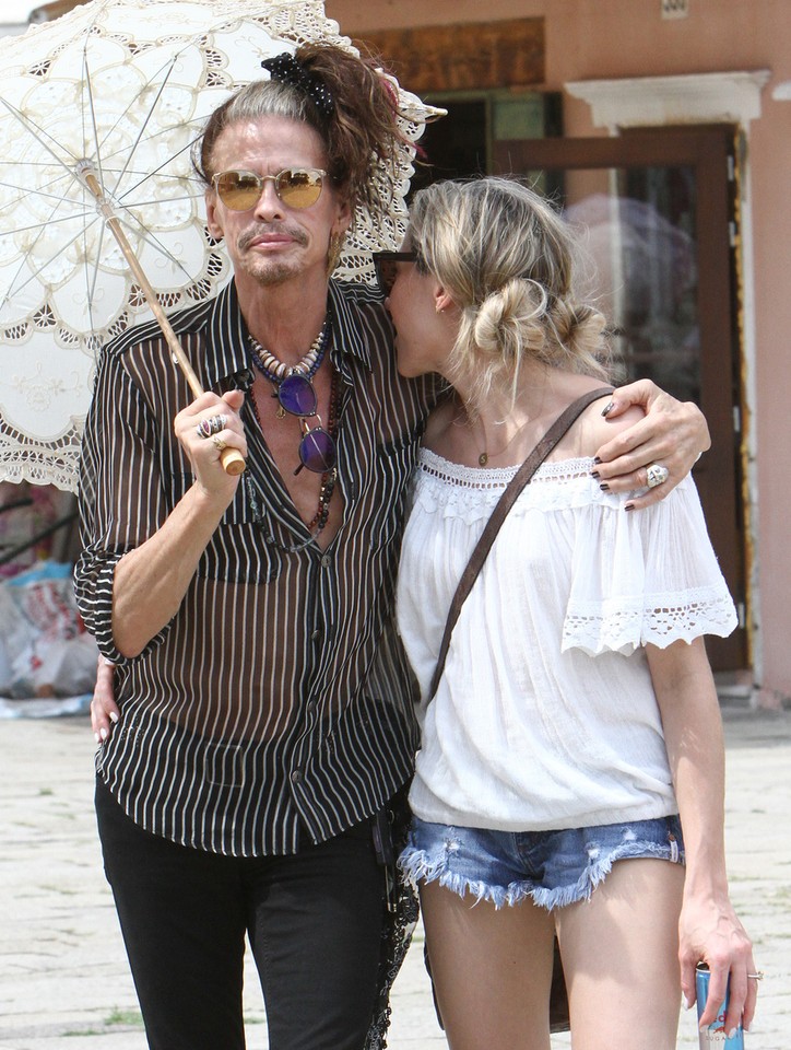 Steven Tyler i Aimee Preston