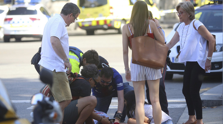 Barcelona terrortámadás / Fotó: MTI