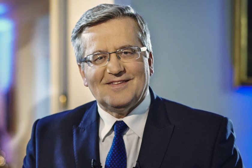 Bronisław Komorowski, prezydent.