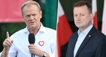 Tusk kpi z pytania PiS w referendum. Błaszczak nie wytrzymał