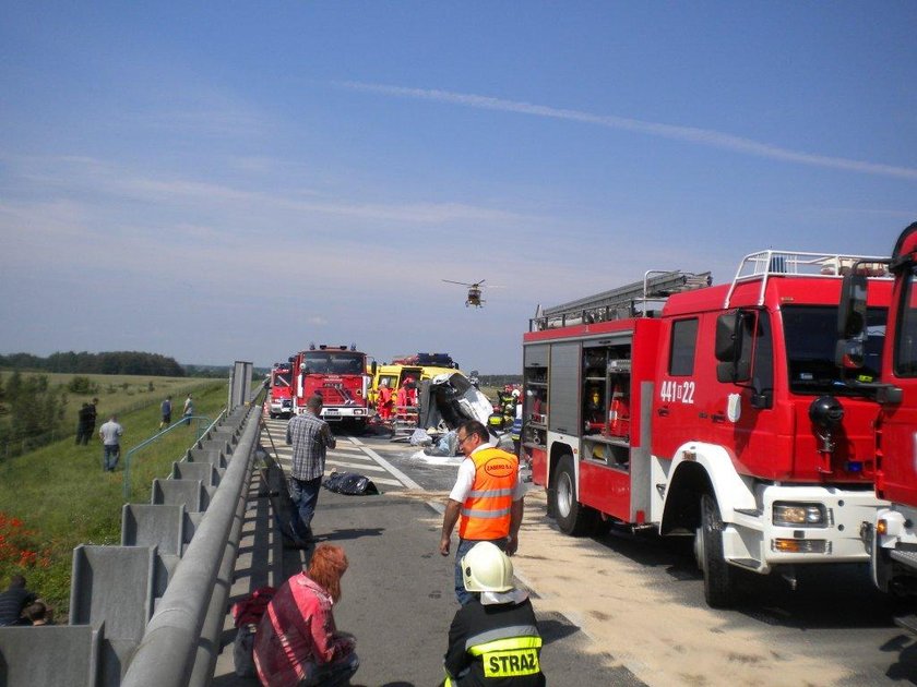 Tragiczny wypadek pod Opolem. 7 osób nie żyje! ZDJĘCIA